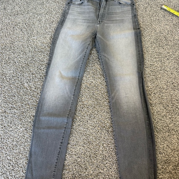 MOTHER Denim Gray Jeans - Picture 1 of 13